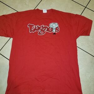 Magestic Lugnuts 2XL Red Men's Graphic Tee - Short Sleeve